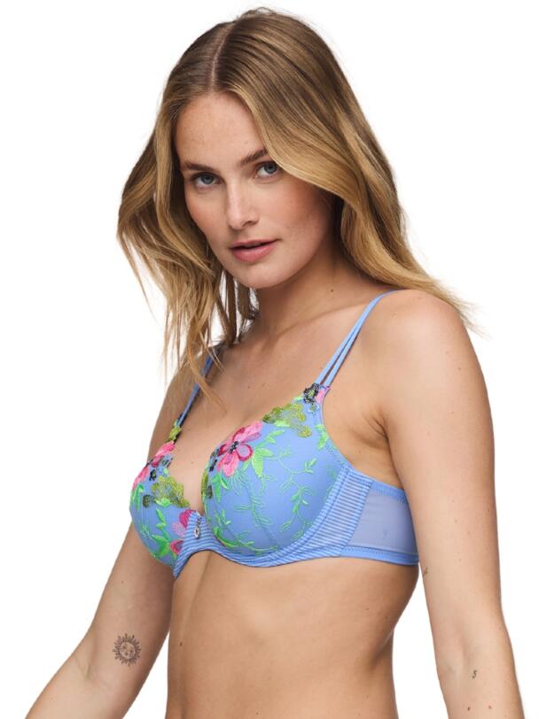 Marie Jo Odilly Padded Heartshape Bra Santorini Blue