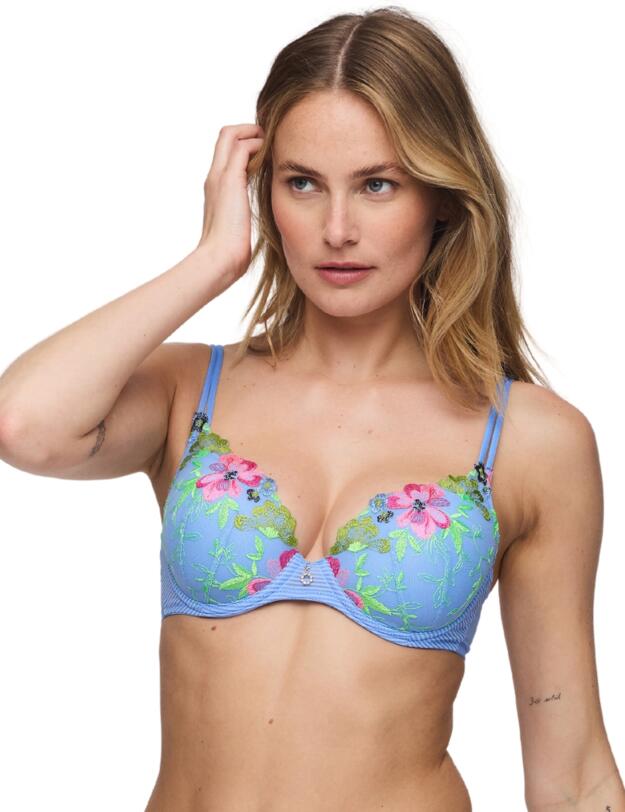 Marie Jo Odilly Padded Heartshape Bra Santorini Blue