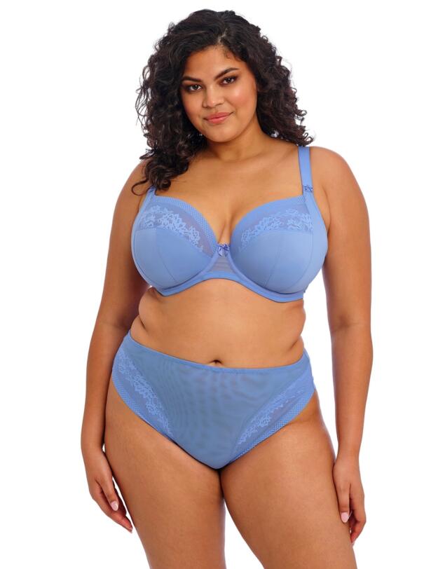 Elomi Nerina High Leg Brief Cornflower 