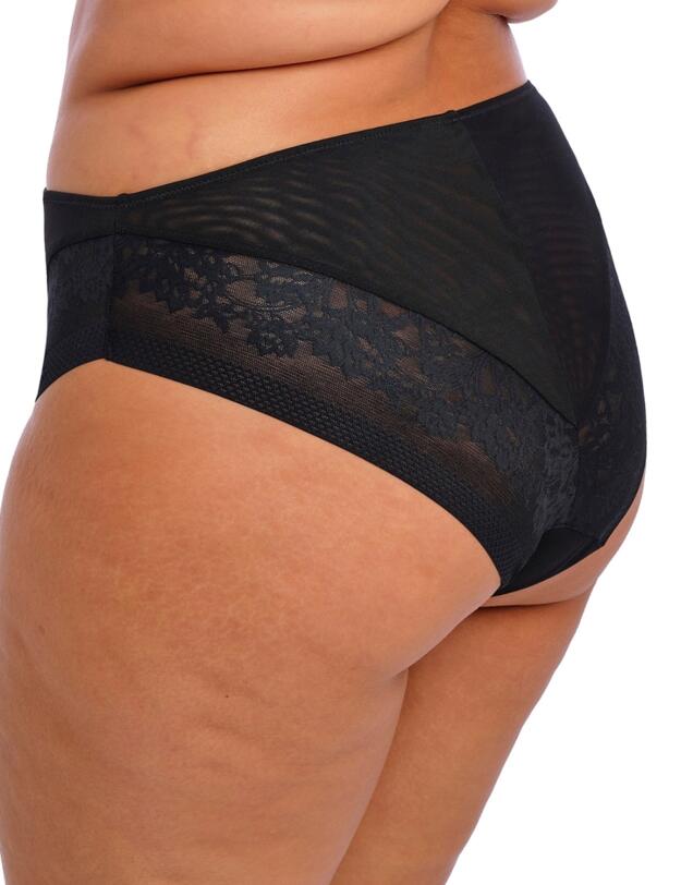 Elomi Nerina High Leg Brief Black 