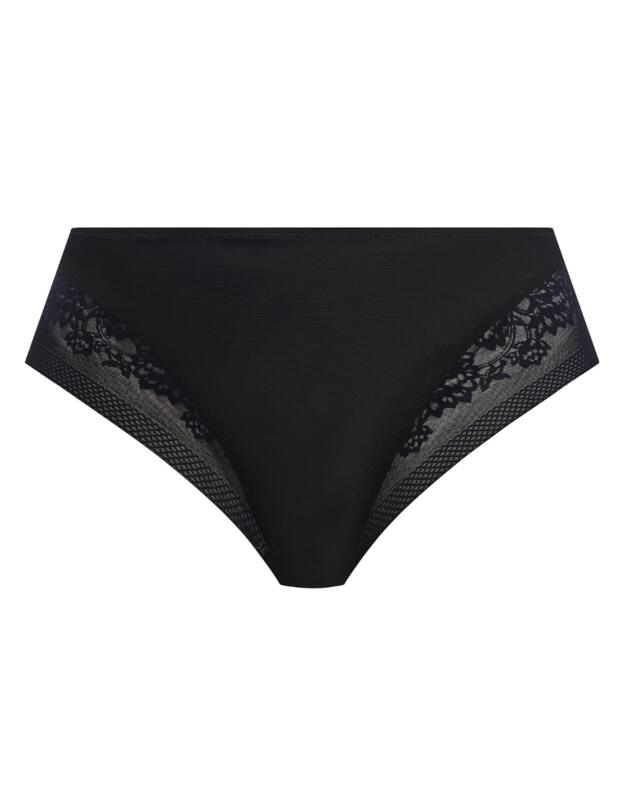 Elomi Nerina High Leg Brief Black 