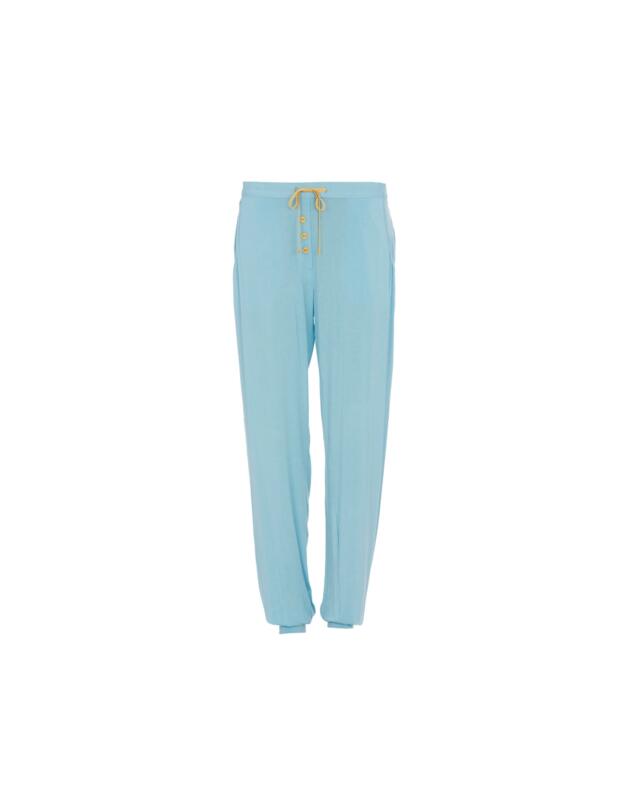 Cyberjammies Paige Jersey Pyjama Bottoms Light Blue 