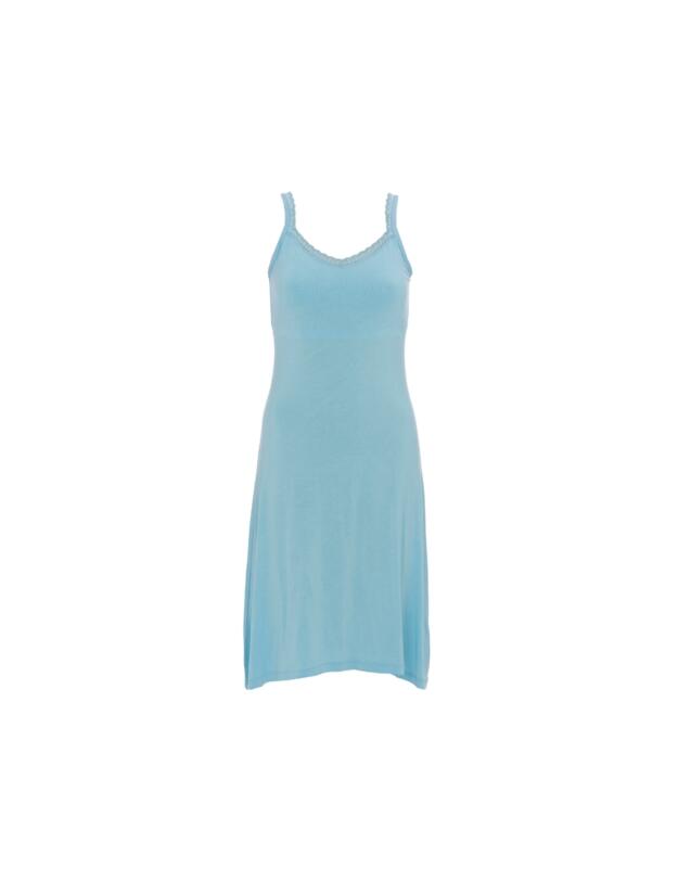 Cyberjammies Paige Jersey Hidden Support Short Nightdress Light Blue 