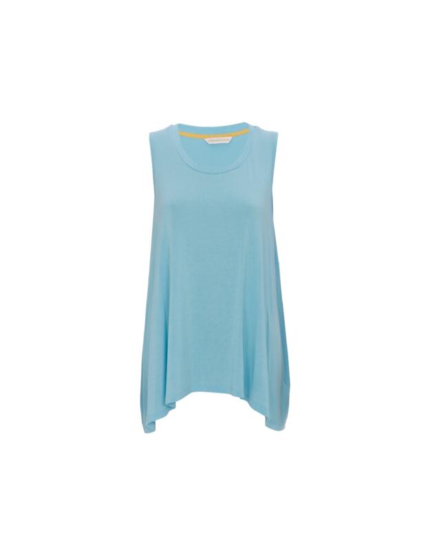 Cyberjammies Paige Jersey Relaxed Vest Light Blue