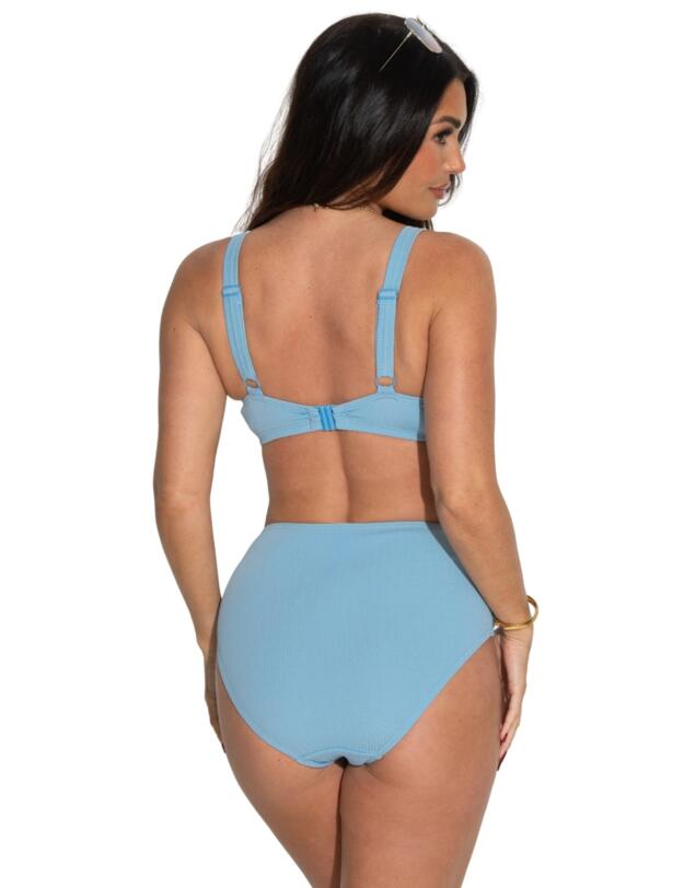 Pour Moi Cali Hidden Underwire Bikini Top Ocean Blue