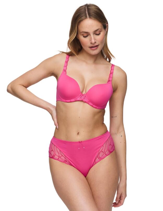 Marie Jo Heleen Padded Heartshape Bra Hollywood Pink