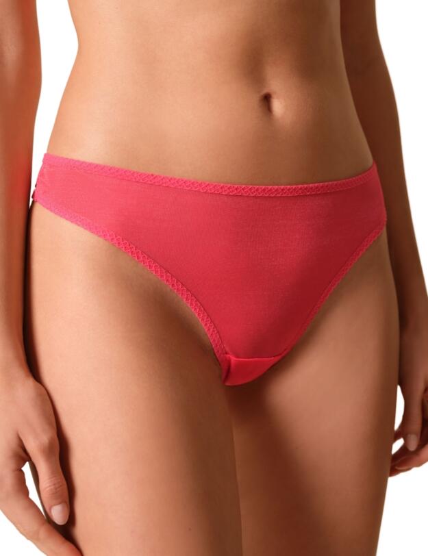Gossard Glossies Thong Paradise Pink