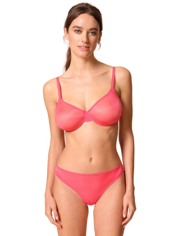 Gossard Glossies Sheer Bra Paradise Pink