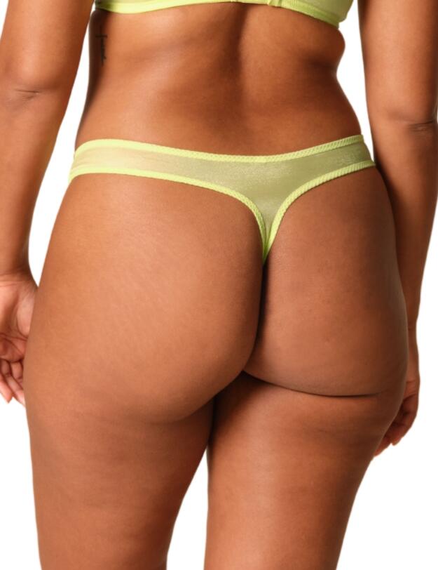 Gossard Glossies Thong Sunny Lime 