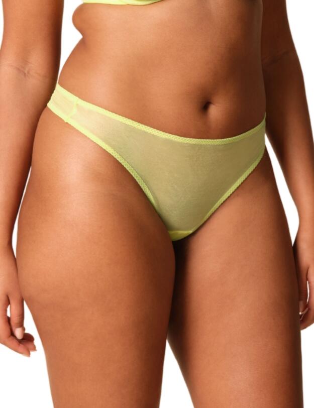 Gossard Glossies Thong Sunny Lime 