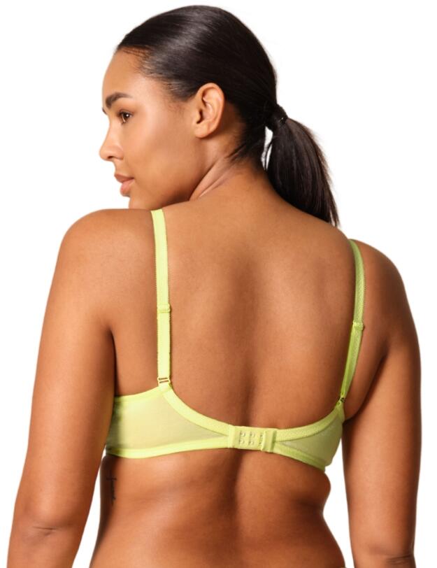 Gossard Glossies Sheer Bra Sunny Lime 