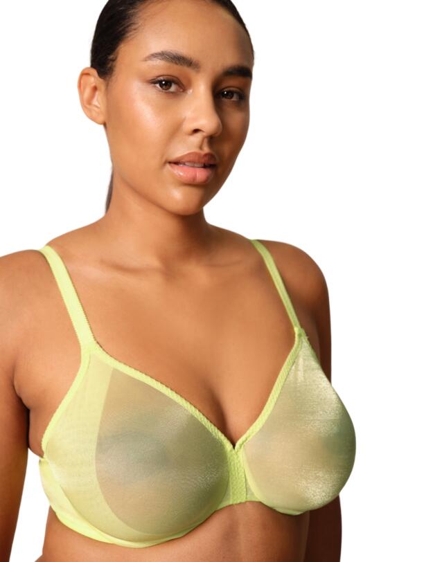 Gossard Glossies Sheer Bra Sunny Lime 