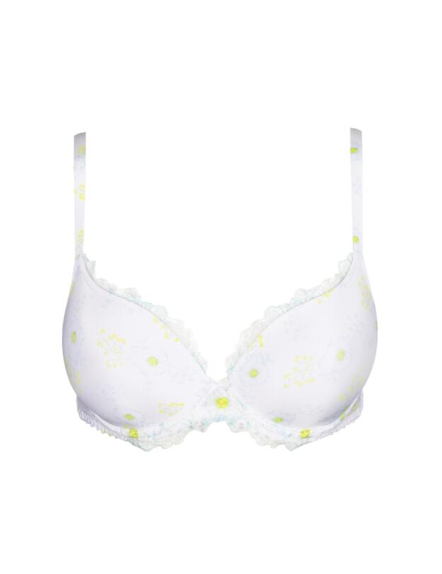 Marie Jo Chen Padded Heartshape Bra White Yacht 