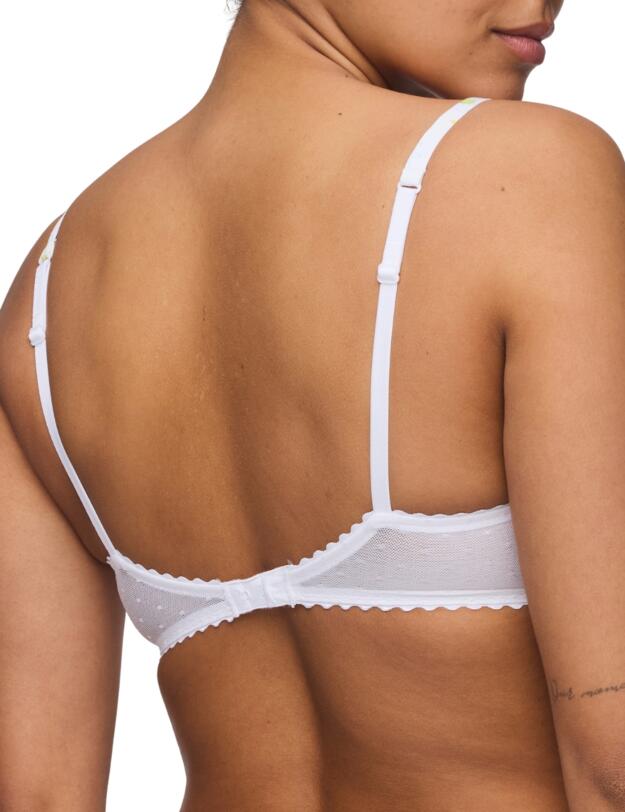 Marie Jo Chen Padded Heartshape Bra White Yacht 