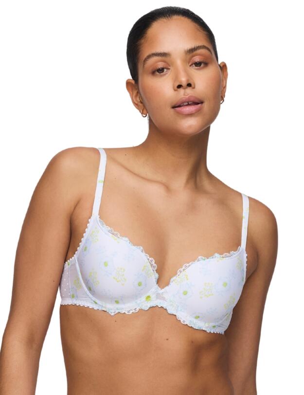 Marie Jo Chen Padded Heartshape Bra White Yacht 