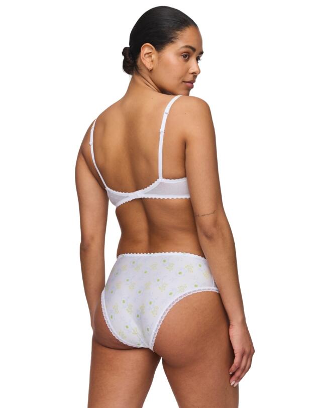 Marie Jo Chen Padded Heartshape Bra White Yacht 