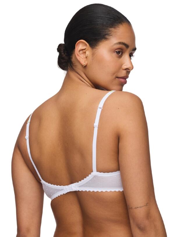 Marie Jo Chen Padded Heartshape Bra White Yacht 