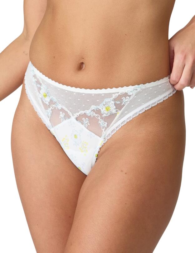 Marie Jo Chen Thong White Yacht