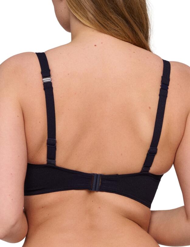 Prima Donna Swim Pinner Half Padded Plunge Bikini Top Dasling Sky 