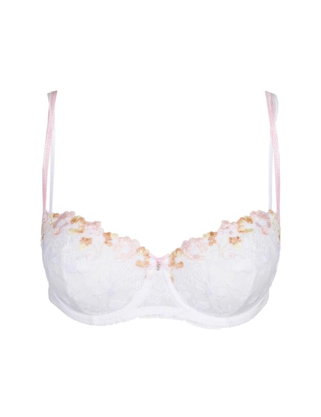 Marie Jo Lizelot Balcony Bra White 