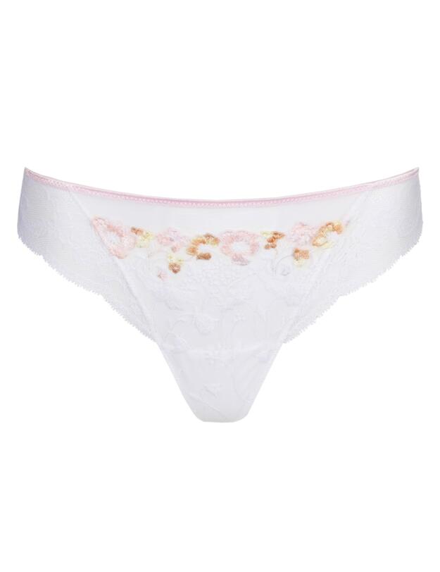 Marie Jo Lizelot Thong White 
