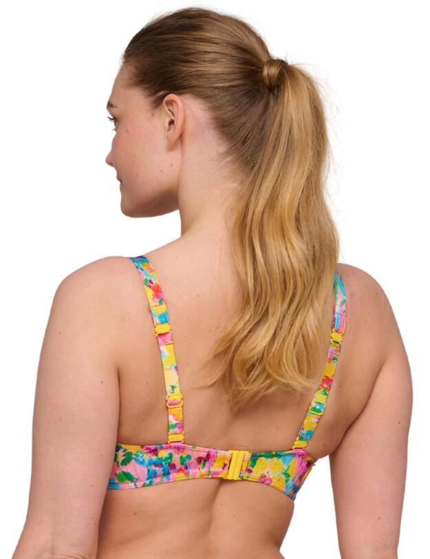 Prima Donna Ubud Half Padded Plunge Bikini Top Sun Glow