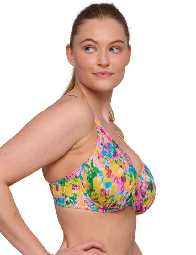 Prima Donna Ubud Half Padded Plunge Bikini Top Sun Glow