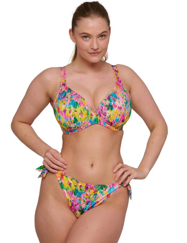 Prima Donna Ubud Half Padded Plunge Bikini Top Sun Glow