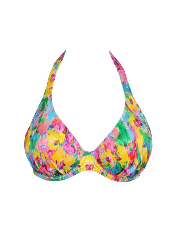 Prima Donna Ubud Half Padded Plunge Bikini Top Sun Glow