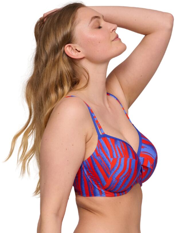 Prima Donna Skudai Full Cup Bikini Top Wild Stripes