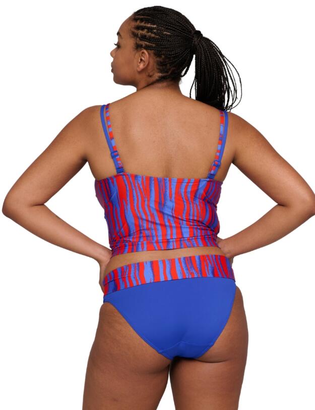 Prima Donna Swim Skudai Padded Full Cup Tankini Top Wild Stripes
