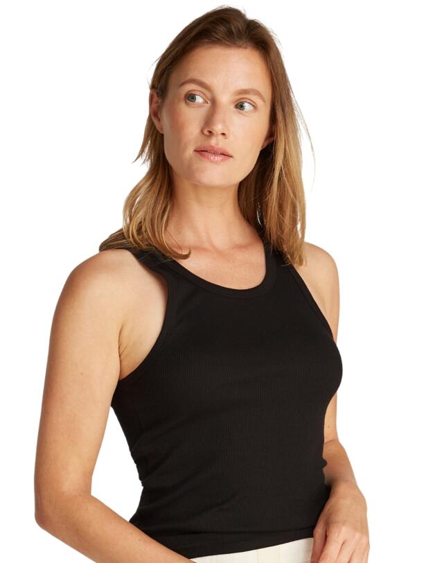 Calvin Klein Scoop Neck Cotton Tank 3 Pack Black/White/Grey Heather 