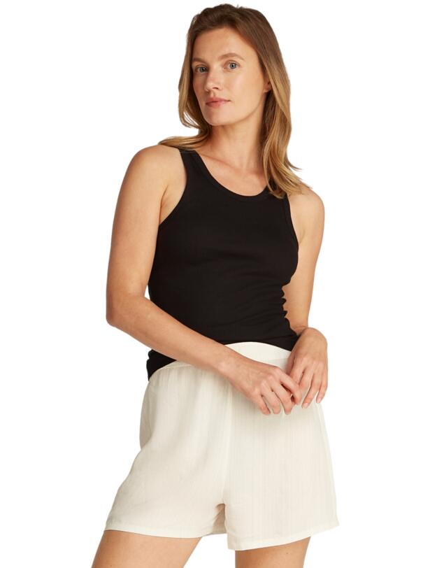 Calvin Klein Scoop Neck Cotton Tank 3 Pack Black/White/Grey Heather 