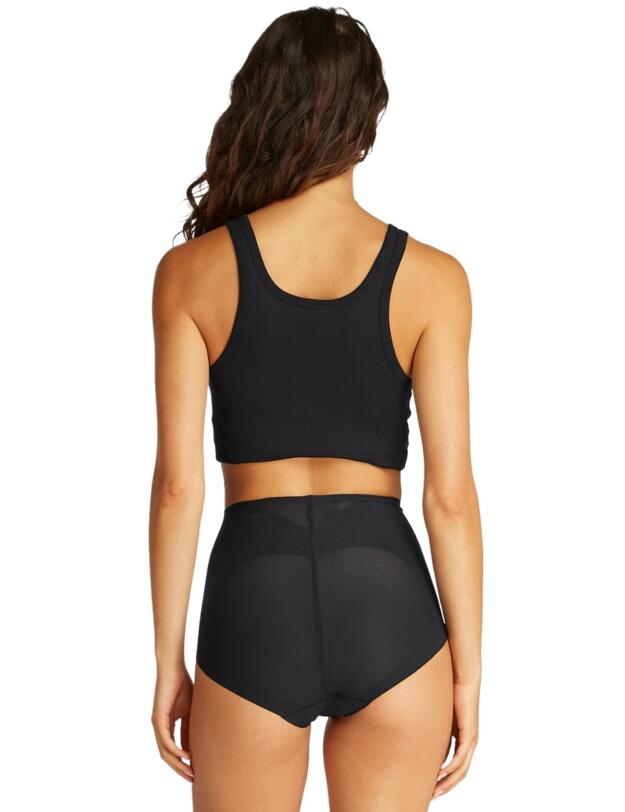 Calvin Klein Stay Put Mesh Shapewear Brief Black 