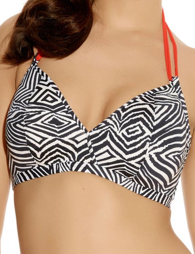 3624 Freya Zulu Soft Triangle Bikini Top Zebra - 3624 Triangle Top