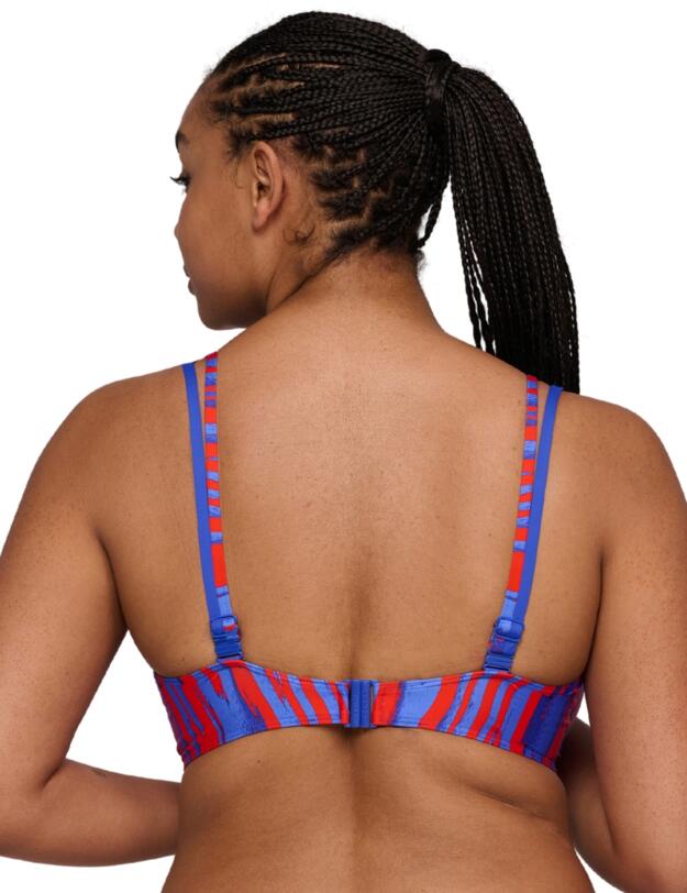 Prima Donna Swim Skudai Padded Heartshape Bikini Top Wild Stripes
