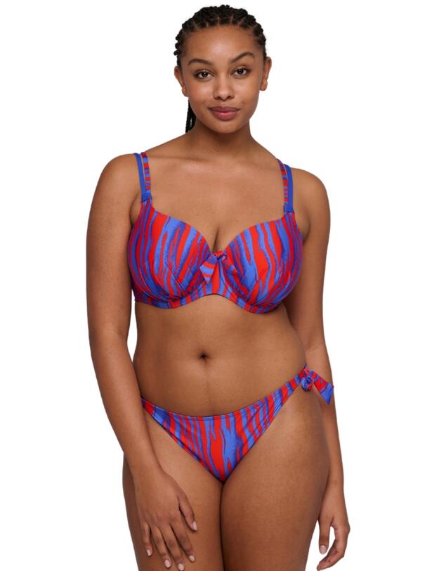 Prima Donna Swim Skudai Padded Heartshape Bikini Top Wild Stripes