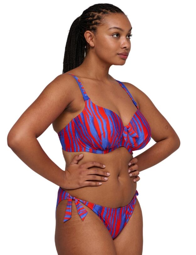 Prima Donna Swim Skudai Padded Heartshape Bikini Top Wild Stripes