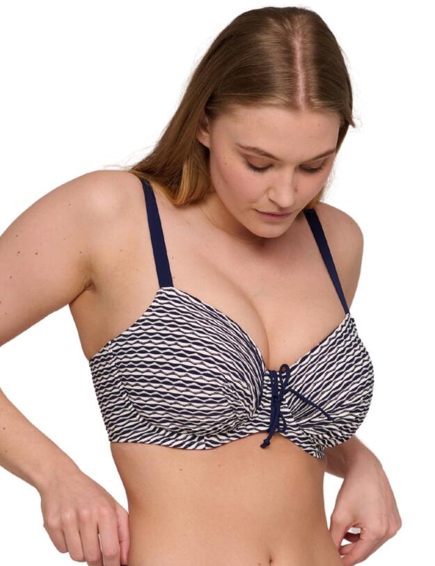 Prima Donna Swim Kalba Full Cup Bikini Top Water Blue