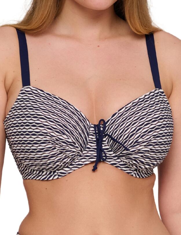 Prima Donna Swim Kalba Full Cup Bikini Top Water Blue