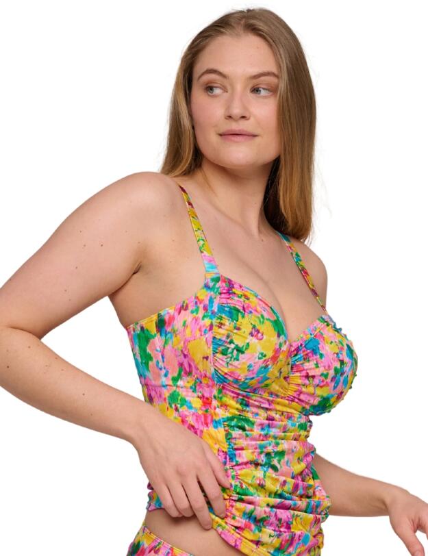 Prima Donna Swim Ubud Full Cup Tankini Top Sun Glow