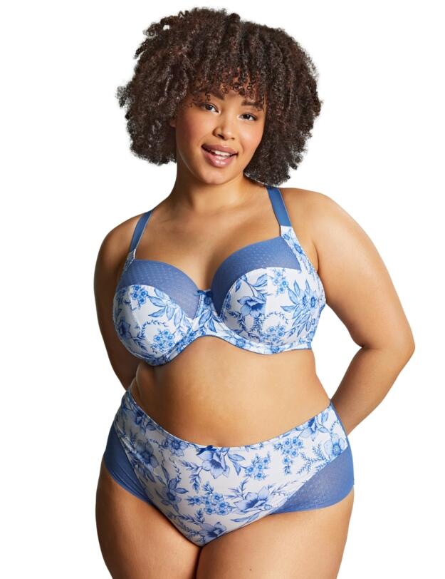 Sculptresse by Panache Bliss Full Cup Bra Blue Floral