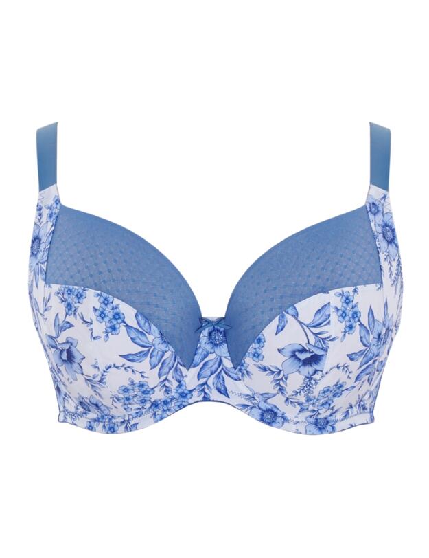 Sculptresse by Panache Bliss Full Cup Bra Blue Floral