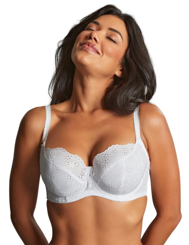 Panache Charlotte Balcony Bra White 