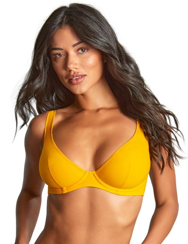 Panache Idol Billie Wired Triangle Plunge Bikini Top Idol Buttercup
