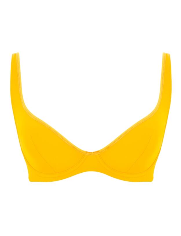 Panache Idol Billie Wired Triangle Plunge Bikini Top Idol Buttercup