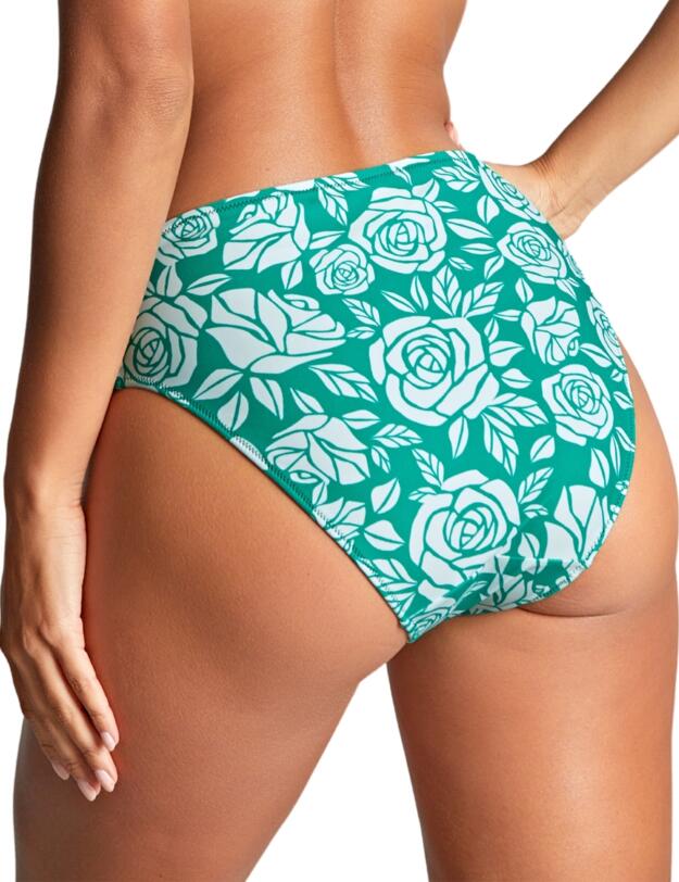 Panache English Rose Midi Bikini Brief English Rose Print 