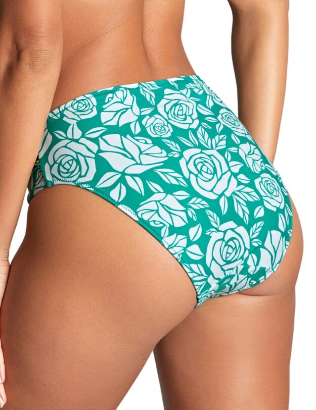 Panache English Rose Midi Bikini Brief English Rose Print 