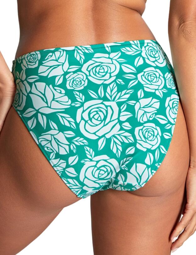 Panache English Rose Midi Bikini Brief English Rose Print 