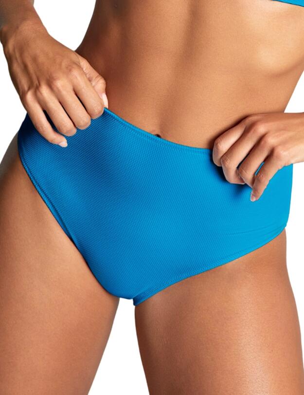 Panache Aurora High Waisted Bikini Brief Aurora Blue
